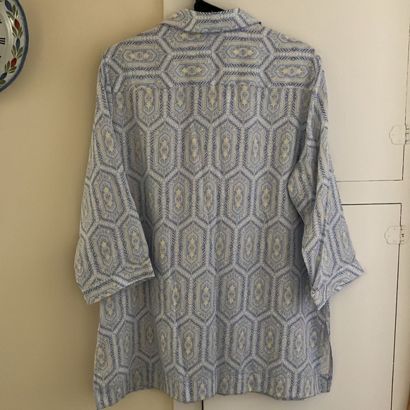 Foxcroft cotton tunic size 16 - Picture 2 of 5